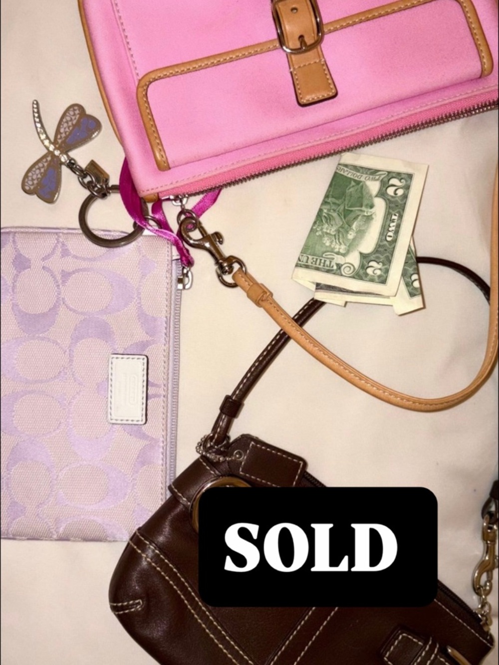 (2) VINTAGE COACH WRISTLETS BUNDLE!